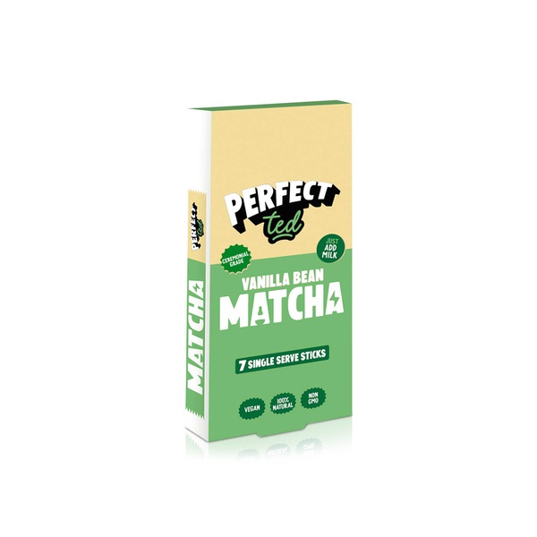 PerfectTed Vanilla Matcha Powder Sachets x 7 35g