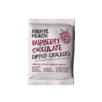 Keen Health Raspberry Chocolate Dipped Crackers 9g
