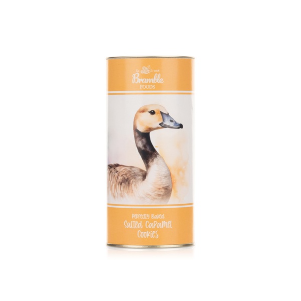 Bramble Goose Tin with Salted Caramel Cookies 100g