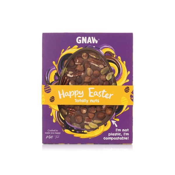Gnaw Rather Nutty Flat Chocolate Egg 135g