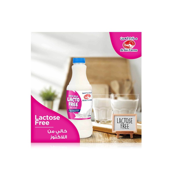 Al Ain Farms Lactose - Free Full Cream Fresh Milk 1 litre