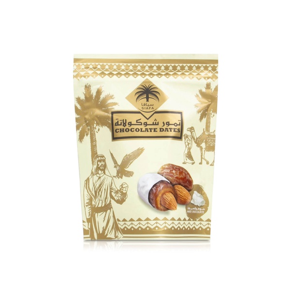 Siafa White Chocolate Dates 100g
