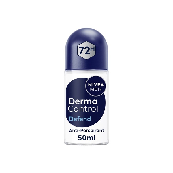 Nivea Men Derma Control Defend Extra Comfort Anti-Perspirant Roll On 50ml