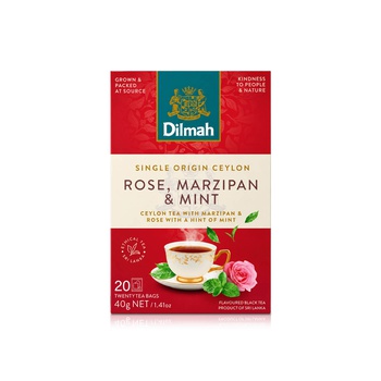 Dilmah Rose, Marzipan & Mint Tea Bags x 20