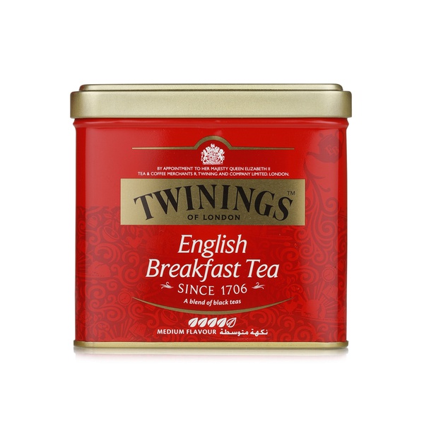 اشتري Twinings English breakfast tea tin 200g في الامارات