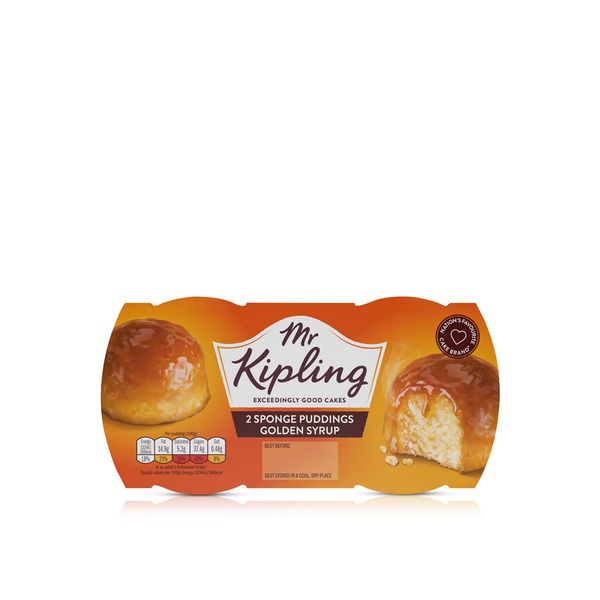 Mr Kipling Golden Syrup Sponge Puddings 2 x 95g