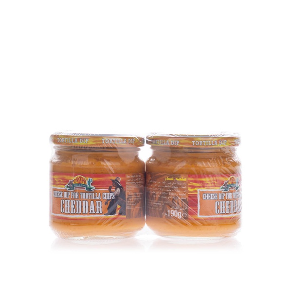 Cantina Mexicana cheddar dip 190g 2 jars