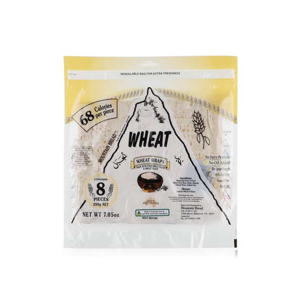 Mountain Wholewheat Wraps 200g