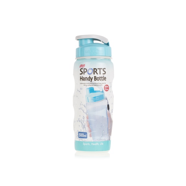 Lock & Lock Blue Bpa Free Sports Water Bottle 500ml