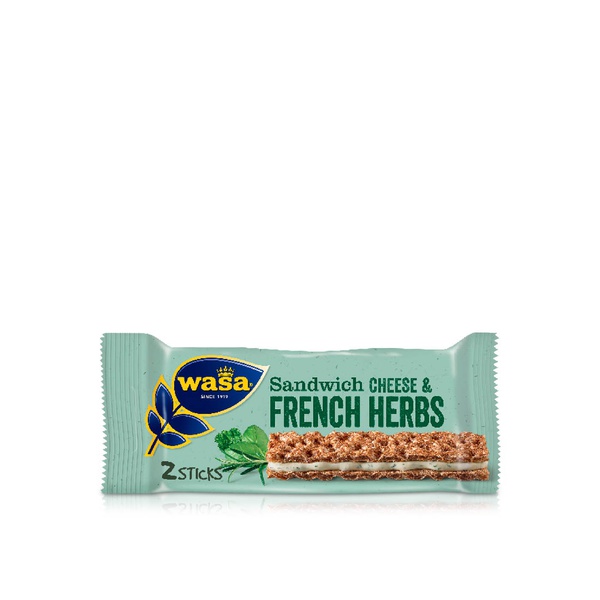 Buy Wasa sandwich cheese & French herbs 30g in UAE