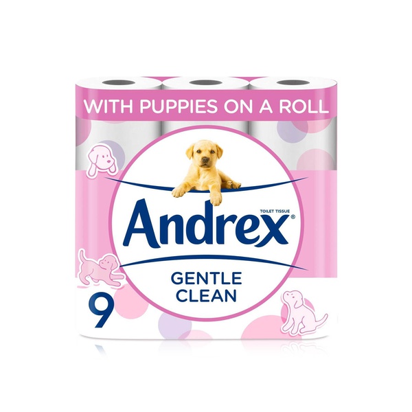 اشتري Andrex gentle toilet rolls 2 ply 9 rolls في الامارات