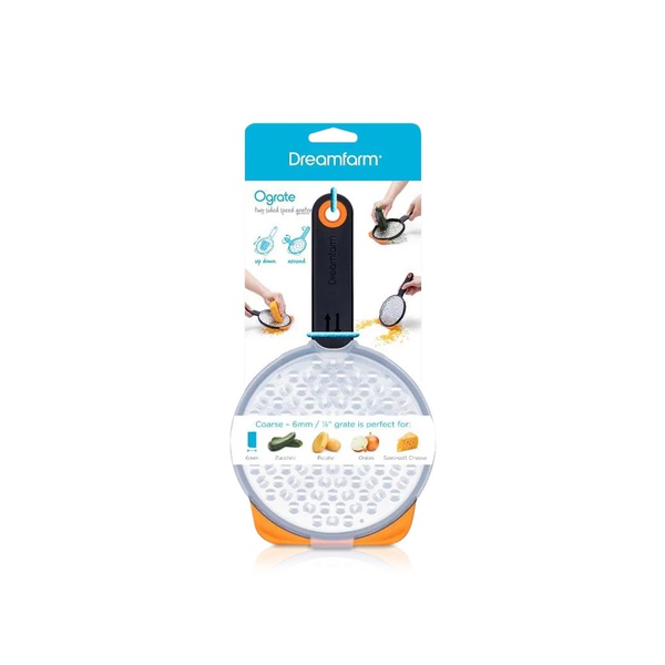 Dreamfarm Ograte Two Side Grater Orange