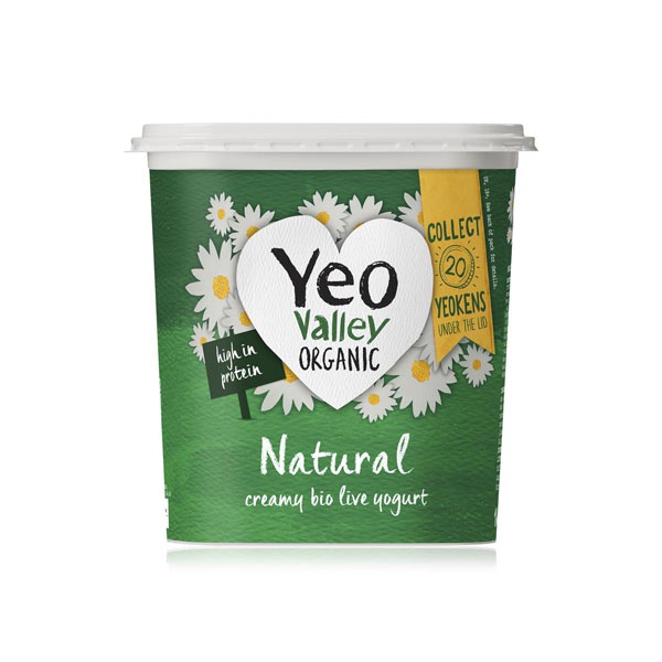 اشتري Yeo Valley organic natural yoghurt 950g في الامارات