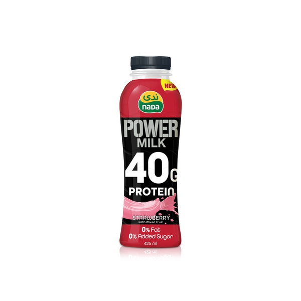 Nada 40g Protein Power Strawberry Milk 425ml