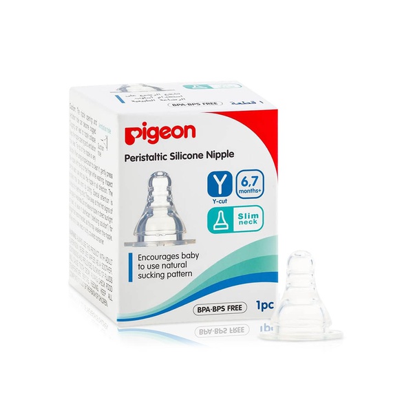 Pigeon Flexible Silicone Nipple Y-Cut