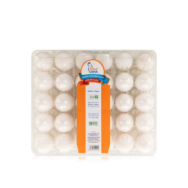 Saha White Eggs Large x 30