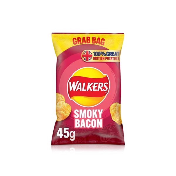 Walkers Smokey Bacon Crisps 45g