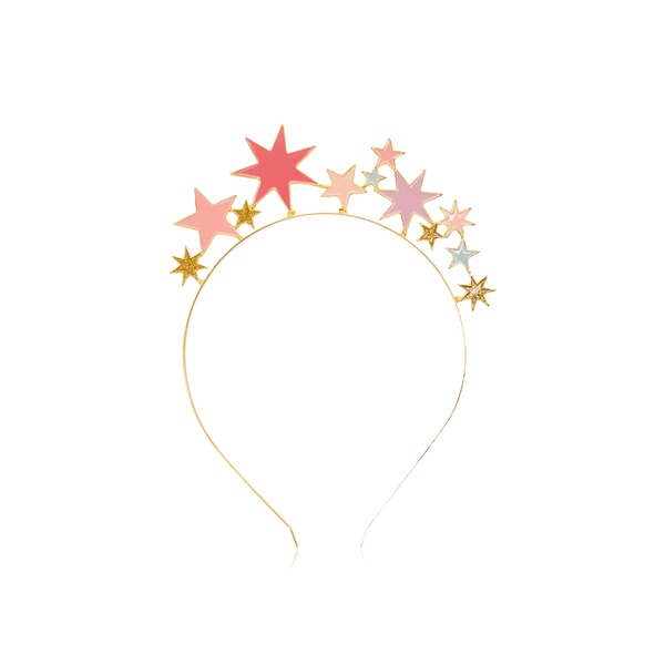 Talking Tables Healband Rose Star Metal