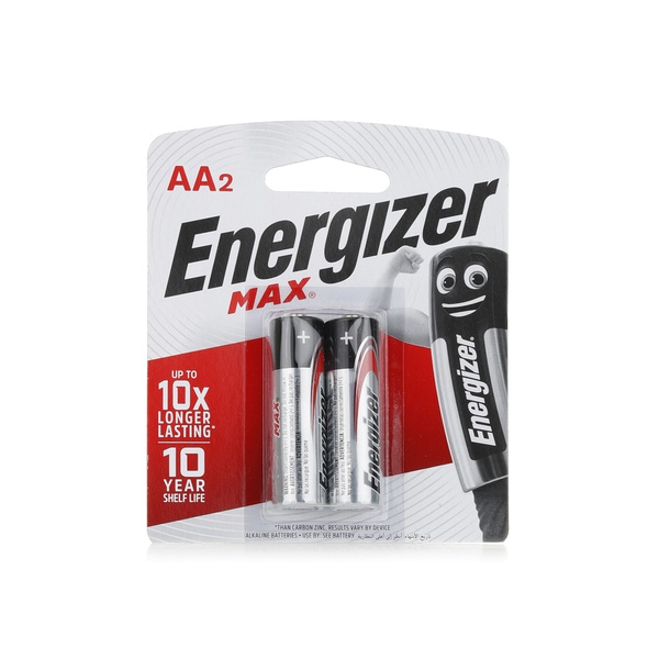 Energizer Alkaline Max Power Seal AA x 2
