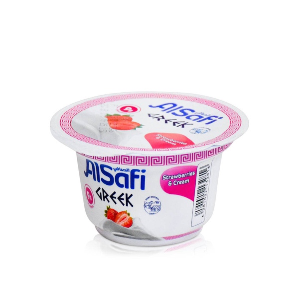 Al Safi Greek Dessert Strawberries & Cream 150g