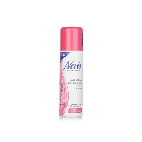 اشتري Nair rose hair removal spray 200ml في الامارات