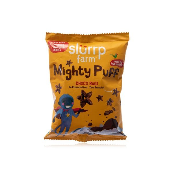 اشتري Slurrp Farm Mighty Munch choco ragi puffs 20g في الامارات