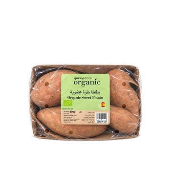 Spinneysfood Organic Sweet Potatoes 500g