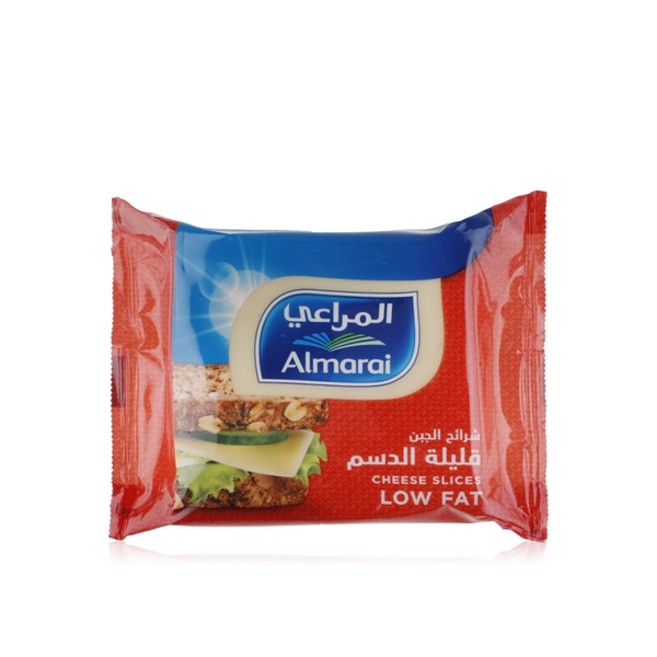 اشتري Almarai low fat cheddar slices 200g في الامارات
