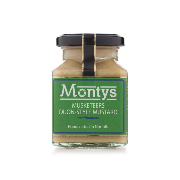 Buy Montys musketeers Dijon mustard 200g in UAE