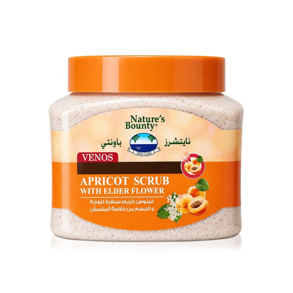 Nature's Bounty Venus Apricot Scrub with Elderflower 600g