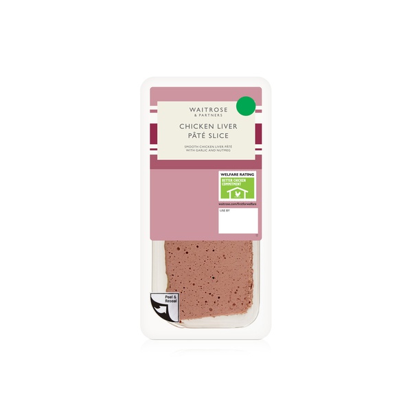 Waitrose Chicken Liver Pâté Slices 170g