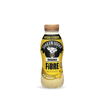 Shaken Udder Fibre Banana 330ml