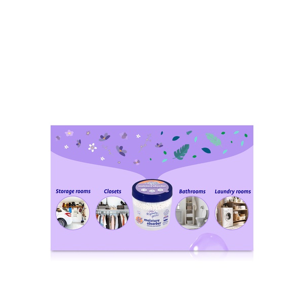 Originally Yellow Moisture Absorber and Air Purifier Lavender 300g