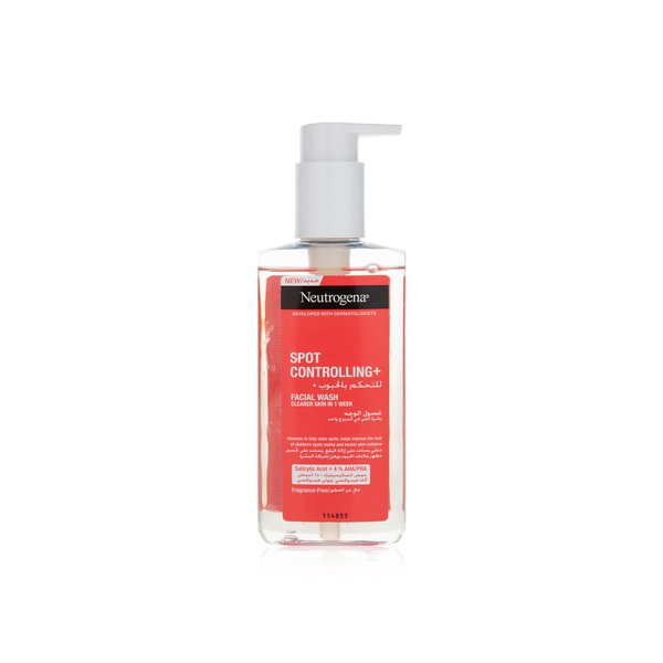 Neutrogena Spot Controlling Oil-Free Facial Wash 200ml