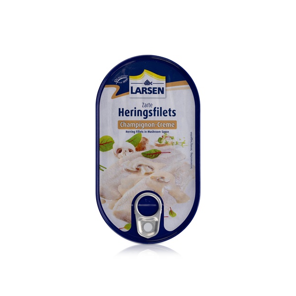 Larsen Herring Fillets in Mushroom Cream 200g