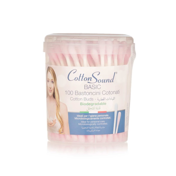 اشتري Cotton Sound coloured cotton buds x100 في الامارات