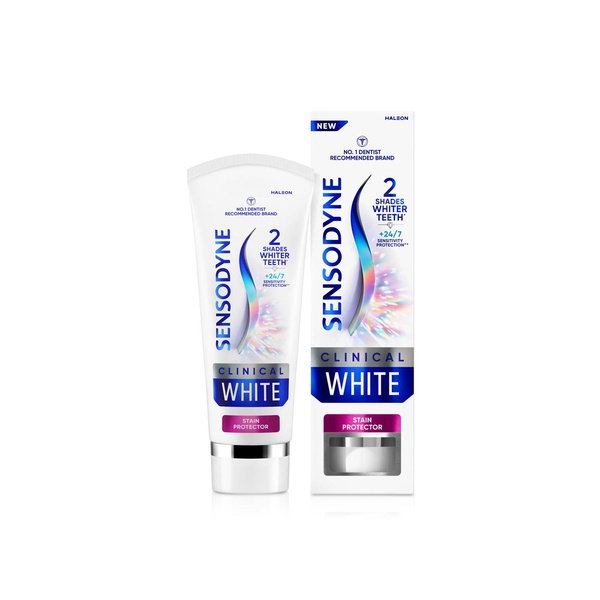 Sensodyne Clinical White Stain Protector Toothpaste 75ml