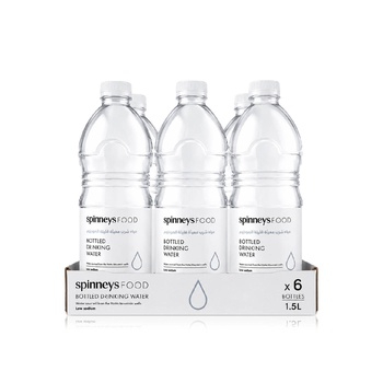 Spinneysfood Bottled Water 1.5 litre x 6