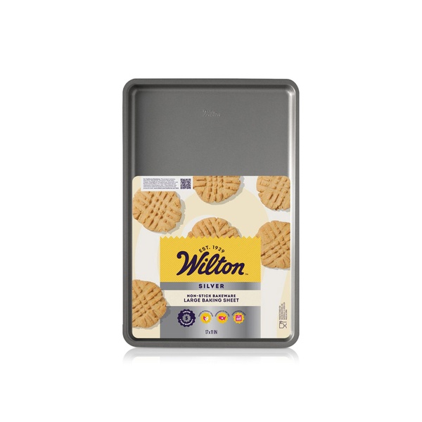 Wilton Non-Stick Large Baking Sheet Silver 17x11 inch