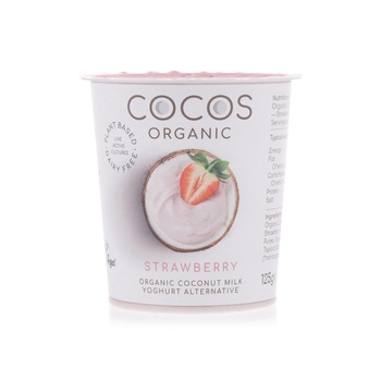 Cocos Organic Strawberry Coconut Yoghurt Alternative 125g