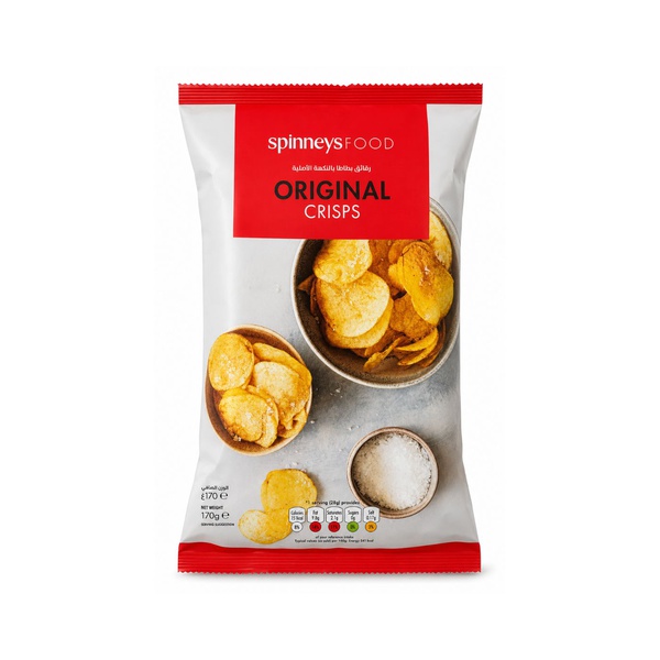 Spinneysfood Original Crisps 170g