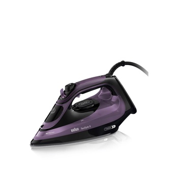 Braun Steam Iron TexStyle 9 Purple 3100w