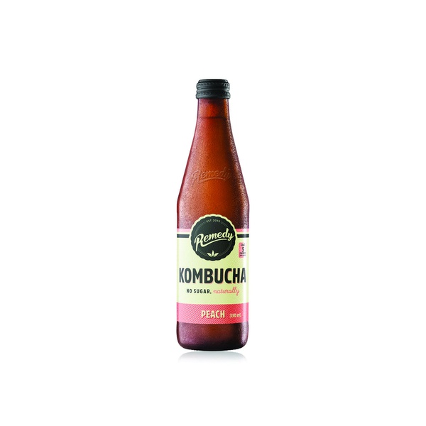 Remedy Kombucha Sparkling Peach 330ml