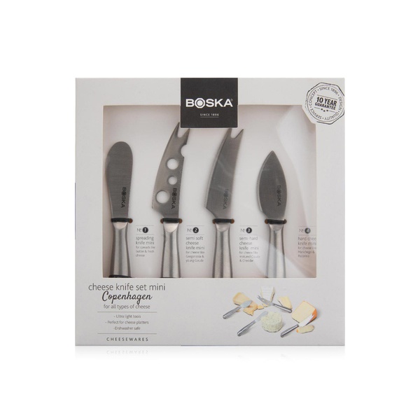 Boska Cheese Knife Set Mini Copenhagen x 4