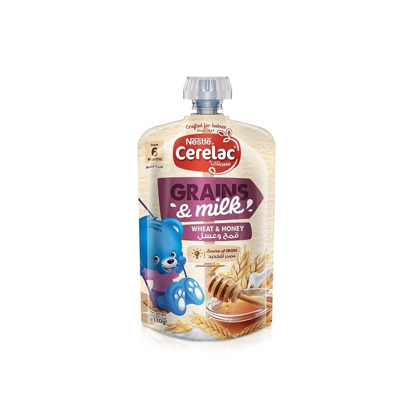 Nestlé Cerelac Wheat & Honey Baby Cereal 110g (6+ Months)