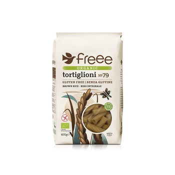 Freee Gluten Free Organic Brown Rice Tortiglioni Pasta 400g