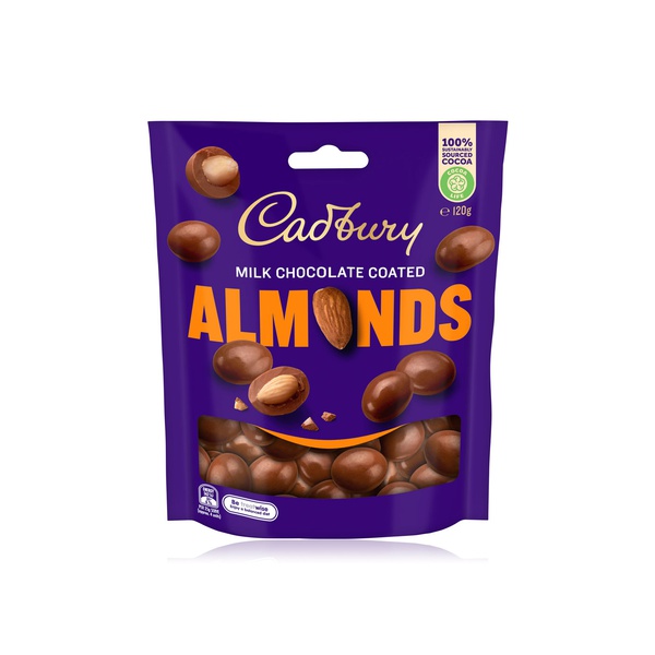 Buy Cadbury milk chocolate coated almonds 120g in UAE