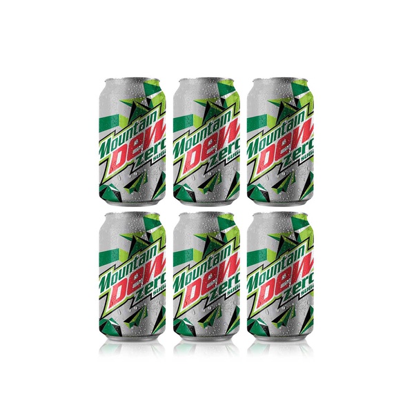 Mountain Dew Zero 360ml x 6