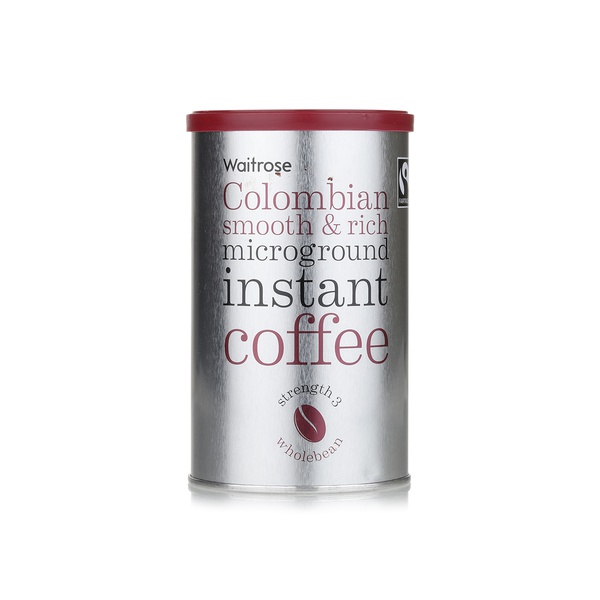 Buy Waitrose Colombian ground coffee tin 100g in UAE