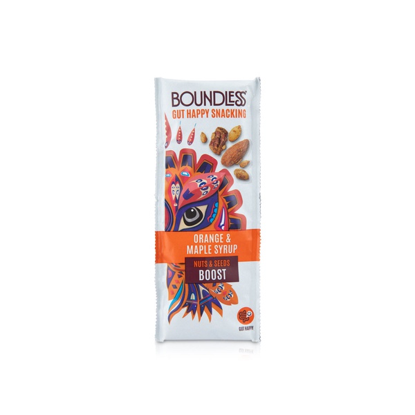 Boundless Orange And Maple Syrup Nuts And Seeds Boost 25g Spinneys Uae 8963